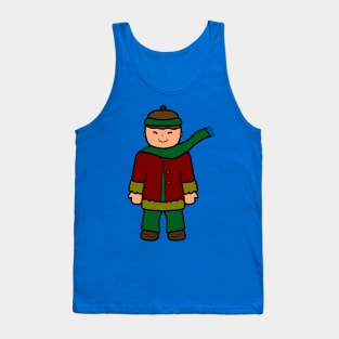 Christmas Boy Freezing Tank Top